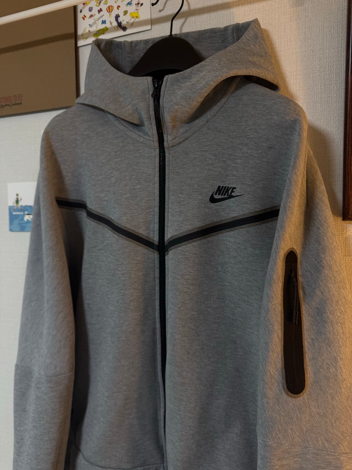 [2XL]나이키 테크팩 후드집업 그레이 상품이미지3