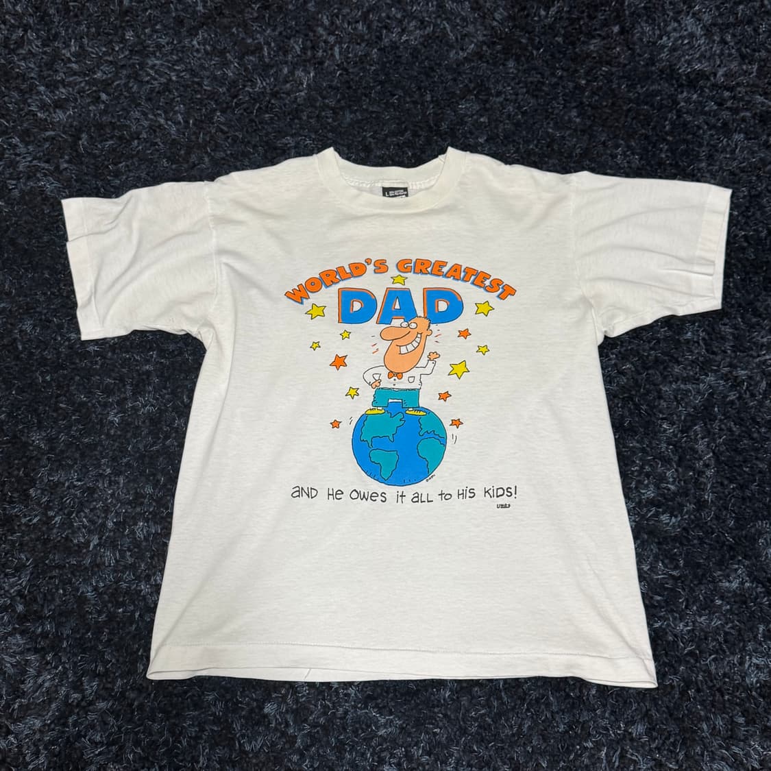 80‘s world’s greatest dad t-shirt 상품이미지1