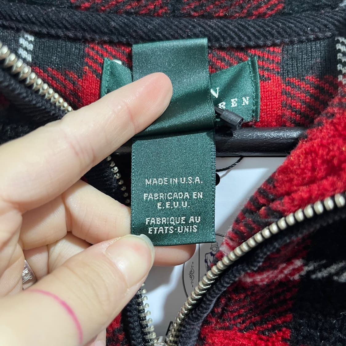 폴로 랄프로렌 폴리스 집업 상품이미지6