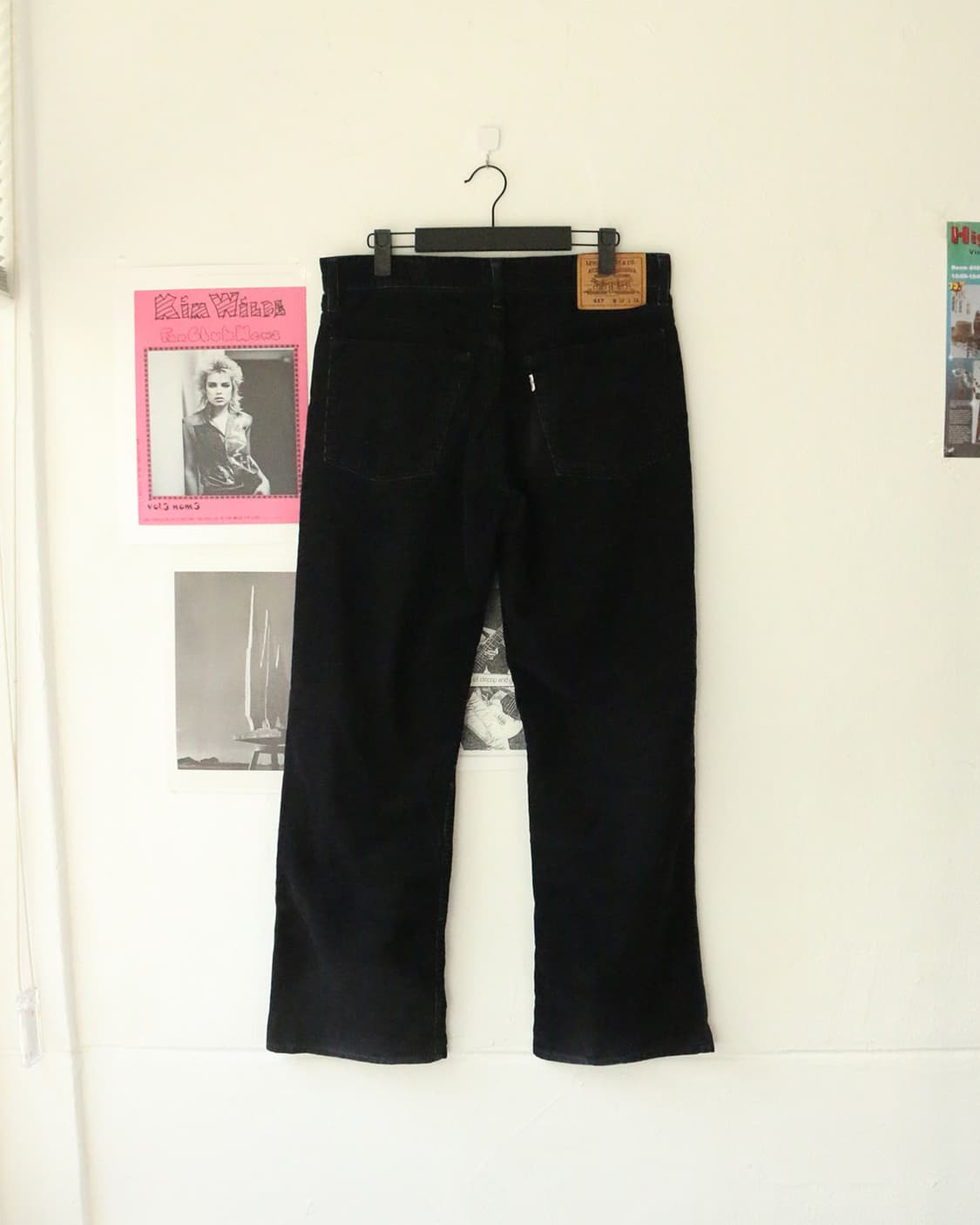 90s 리바이스 517 블랙 부츠컷 팬츠  상품이미지5