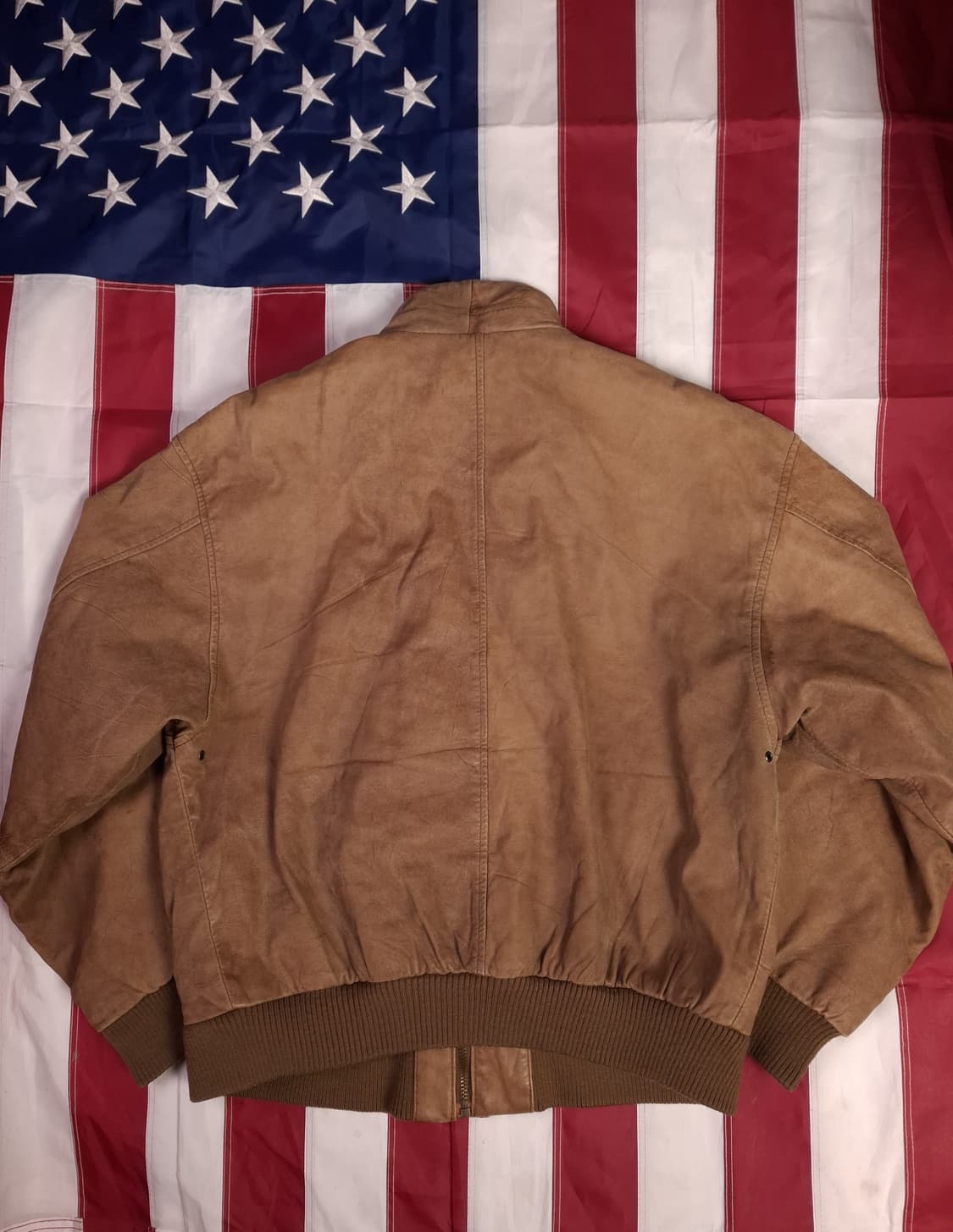 90's 일본판 미드웨이 미공군 A-2 리얼레더 항공자켓 상품이미지8