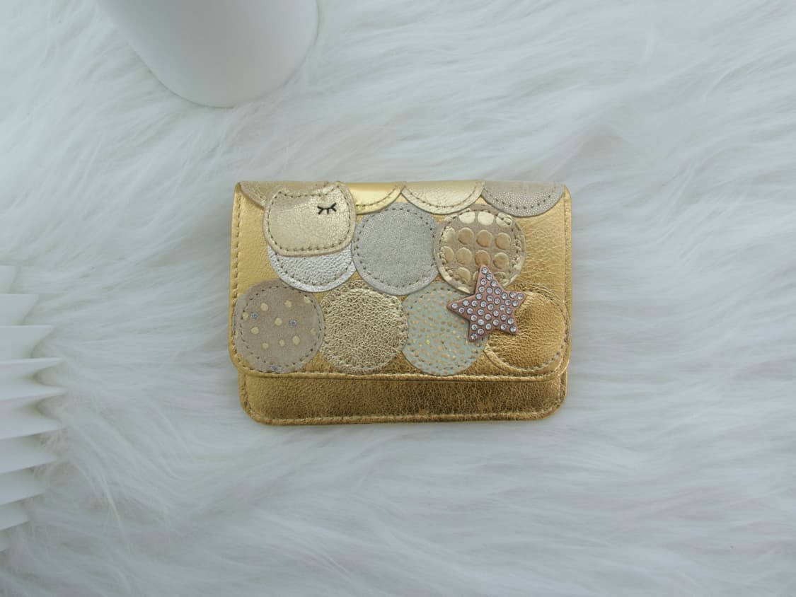 츠모리치사토 패치워크 카드지갑 상품이미지1