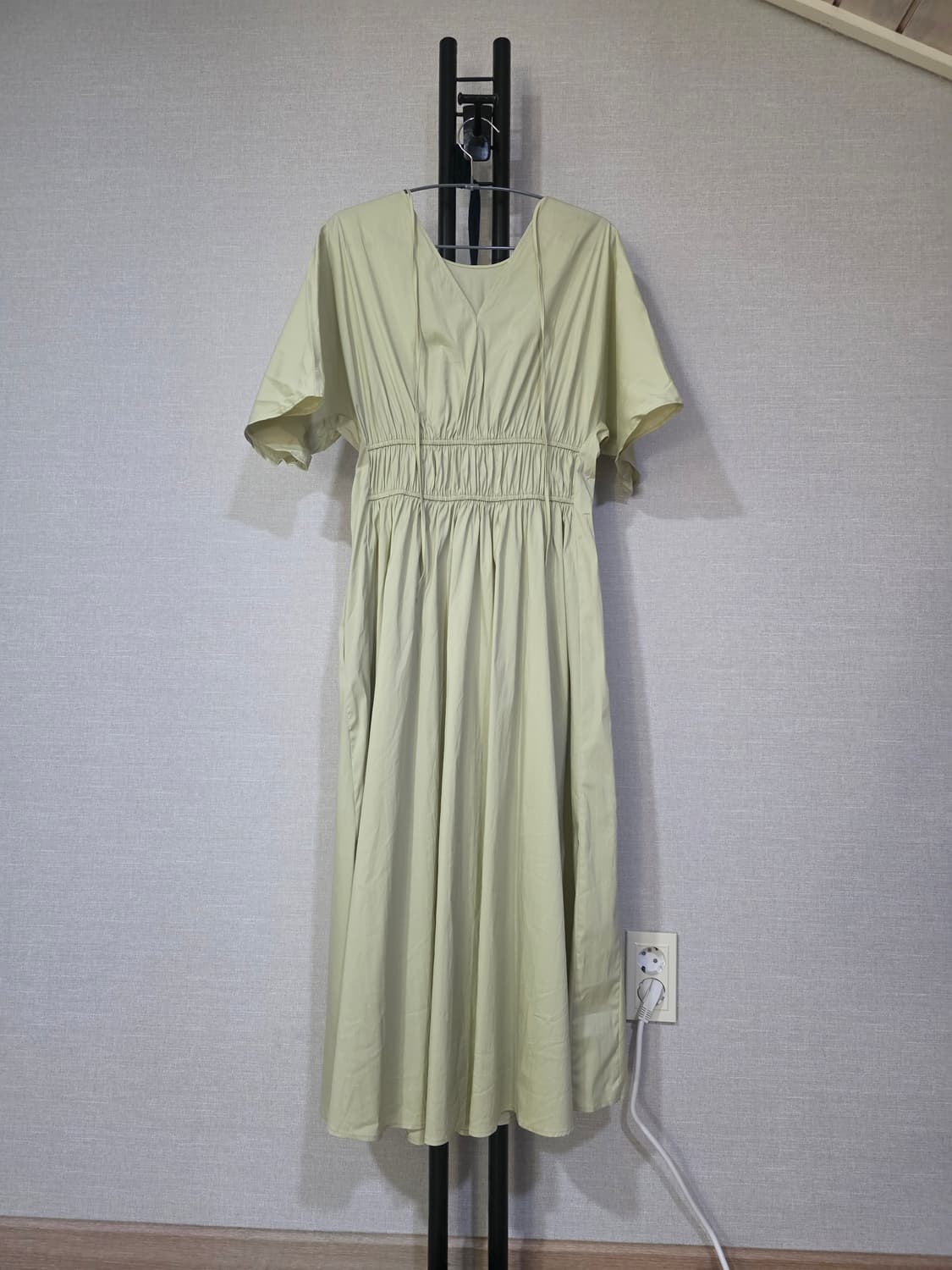 COS 개더드 오픈백 롱 드레스 EUR40 상품이미지3