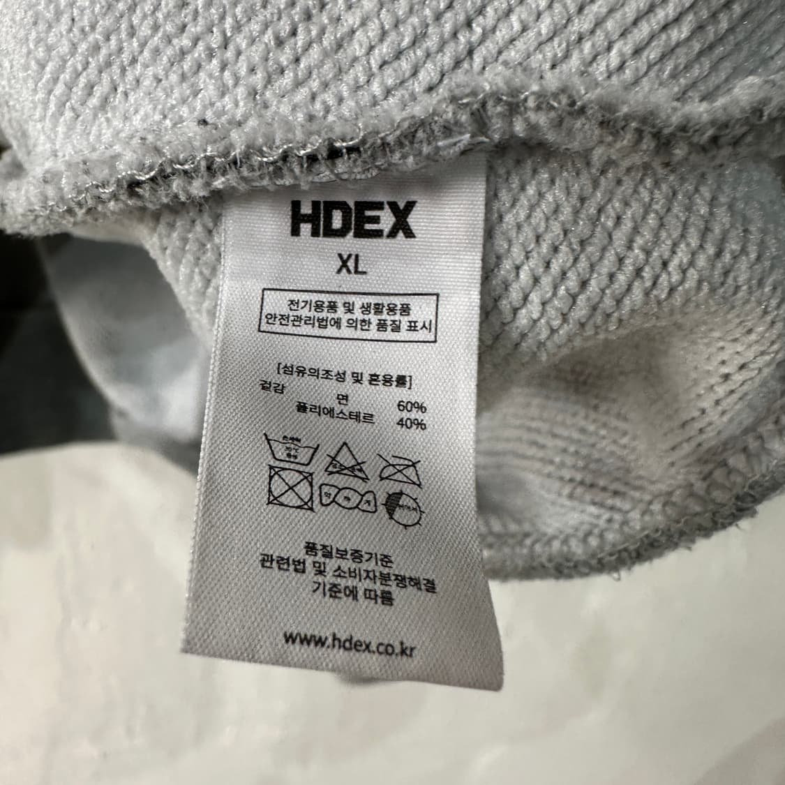 HDEX 에이치덱스 후드티 XL 상품이미지4