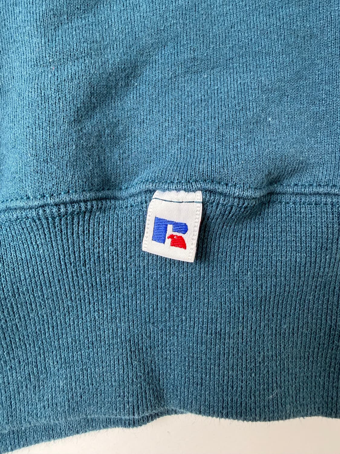 90s Russell Sweatshirt (teal blue) 상품이미지5