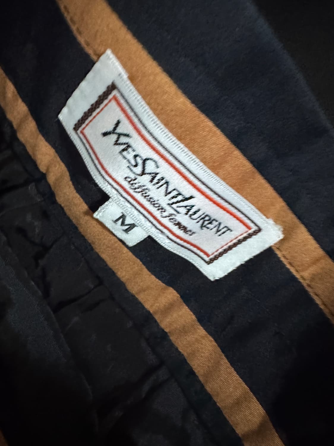 여성 입생로랑 일본 빈티지 스트라이프 스커트 상품이미지3