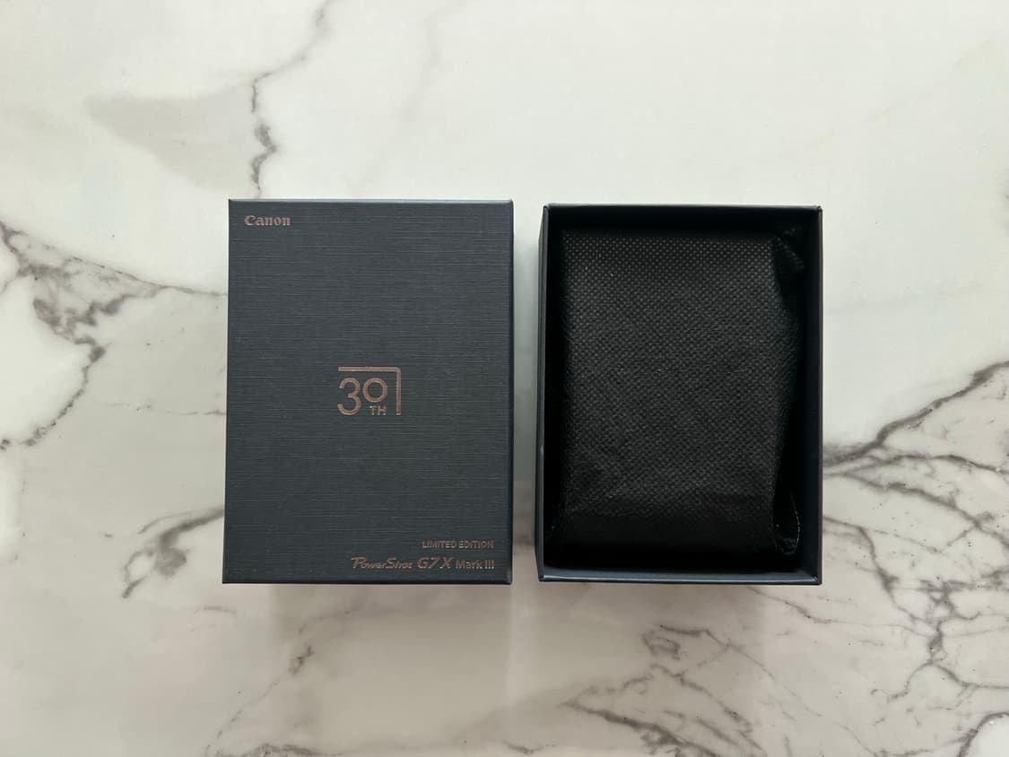 캐논 g7mark3 30주년 한정판 가죽 케이스 판매 상품이미지6