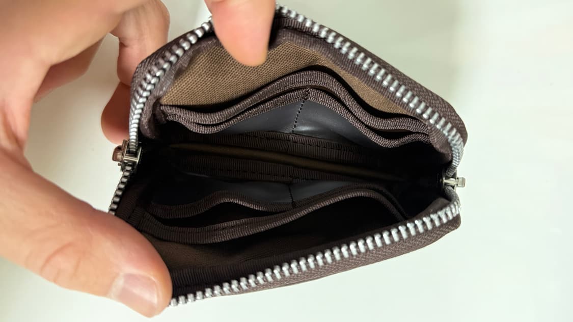 포터 프리스타일 멀티 코인 케이스 브라운 상품이미지4