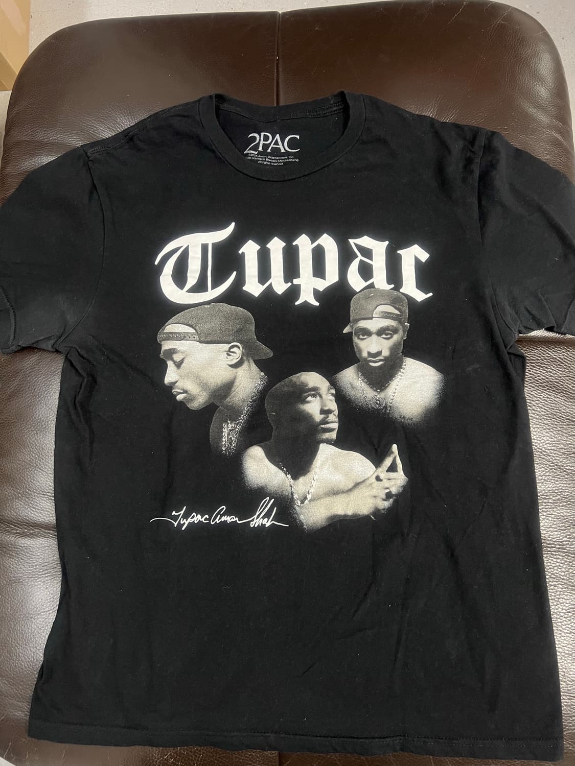 Usa 2PAC 투팍 블랙 반팔 티셔츠 상품이미지1