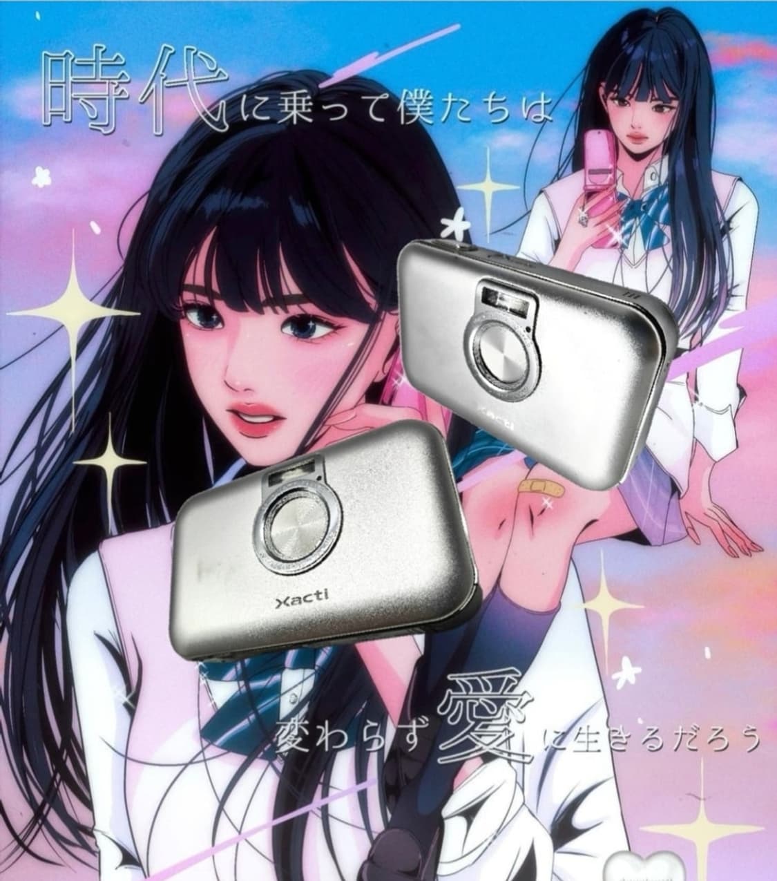 ♡초보 입문용♡민트급풀박 산요 작티 DSC-E6 / 빈티지디카 상품이미지1