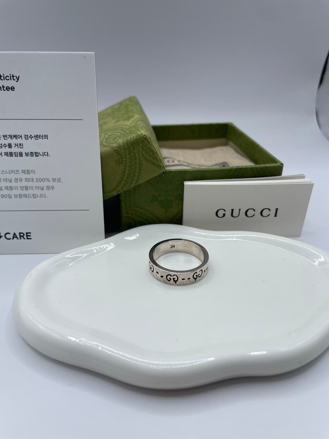 구찌 반지 24호 고스트링 상품이미지2
