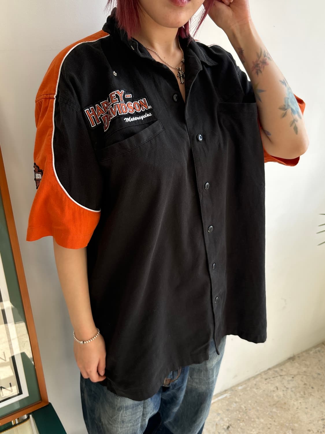 90’s Harley-Davidson 반팔 티셔츠 상품이미지3