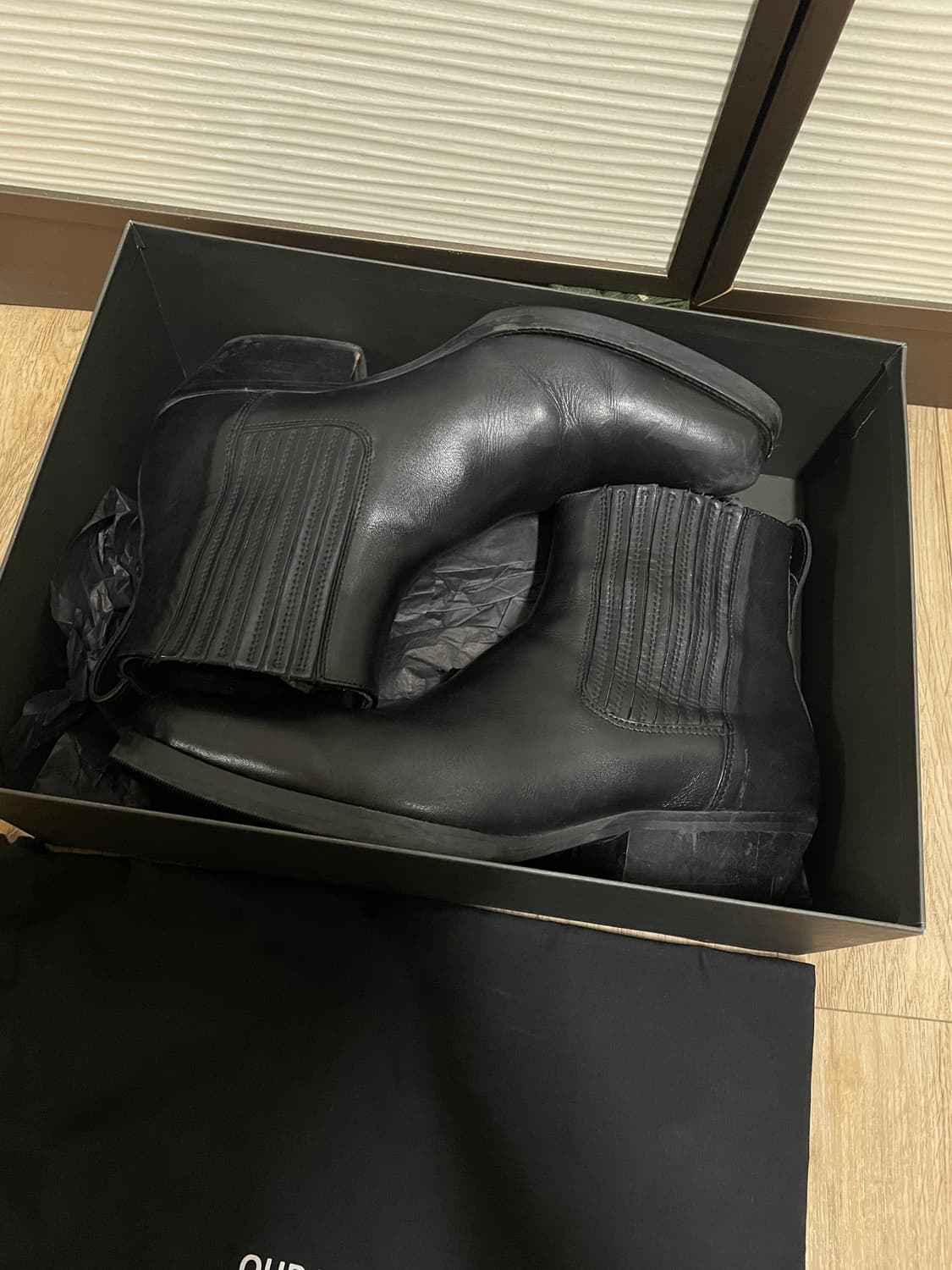 [43]아워레가시 쿠반부츠 블랙 상품이미지1