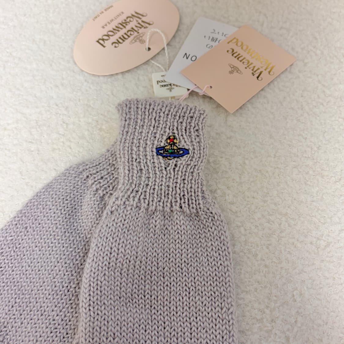 (새상품)비비안웨스트우드 골드라벨 니트 울 장갑 상품이미지2