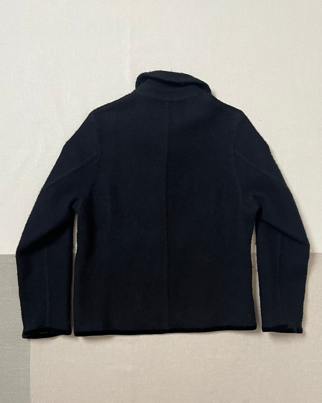 꼼데가르송 부클 울 저지 자켓 comme des garcons 라운드카라 상품이미지5