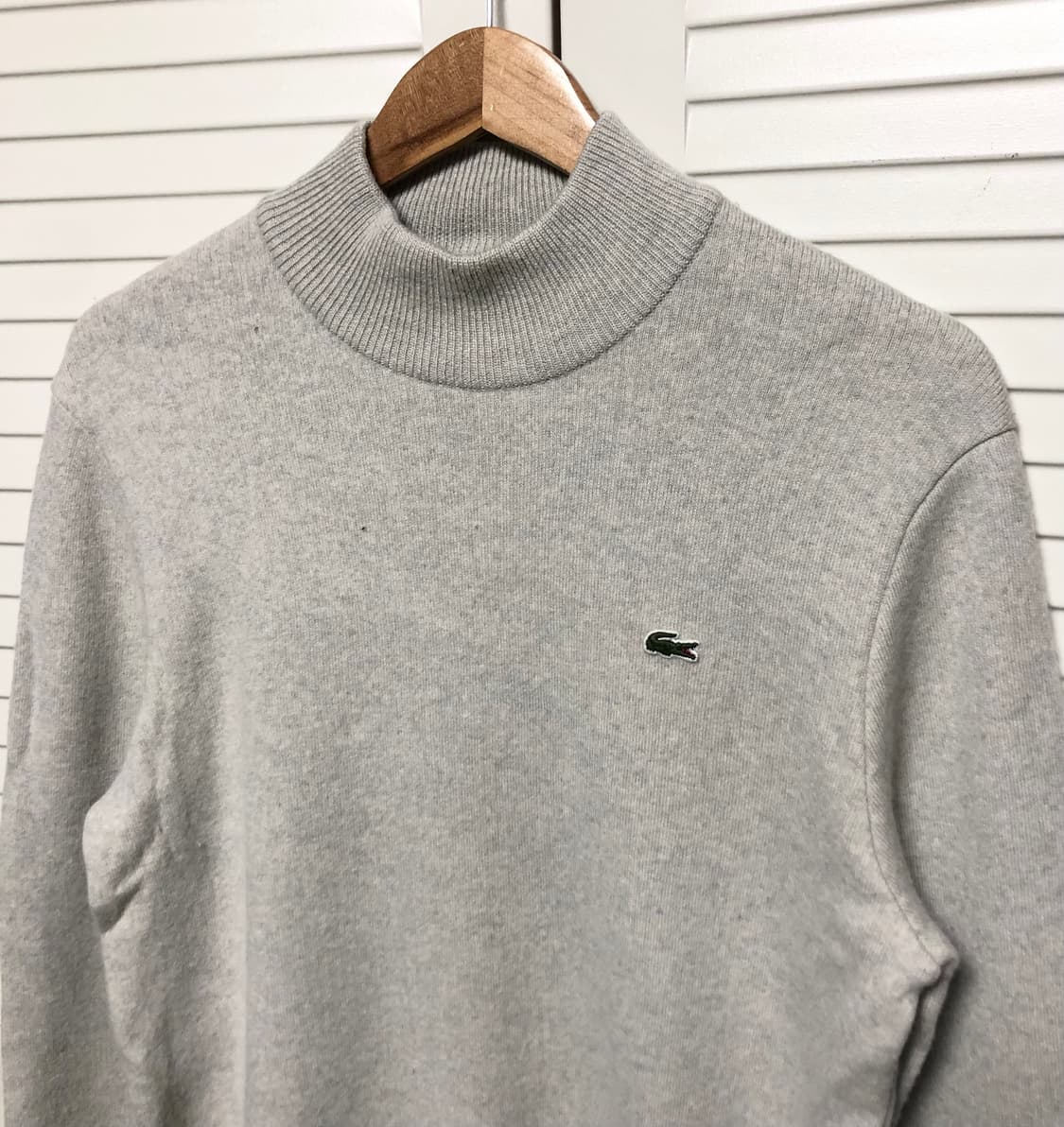 라코스테 니트 거의새거 램스울 남성용 상품이미지2