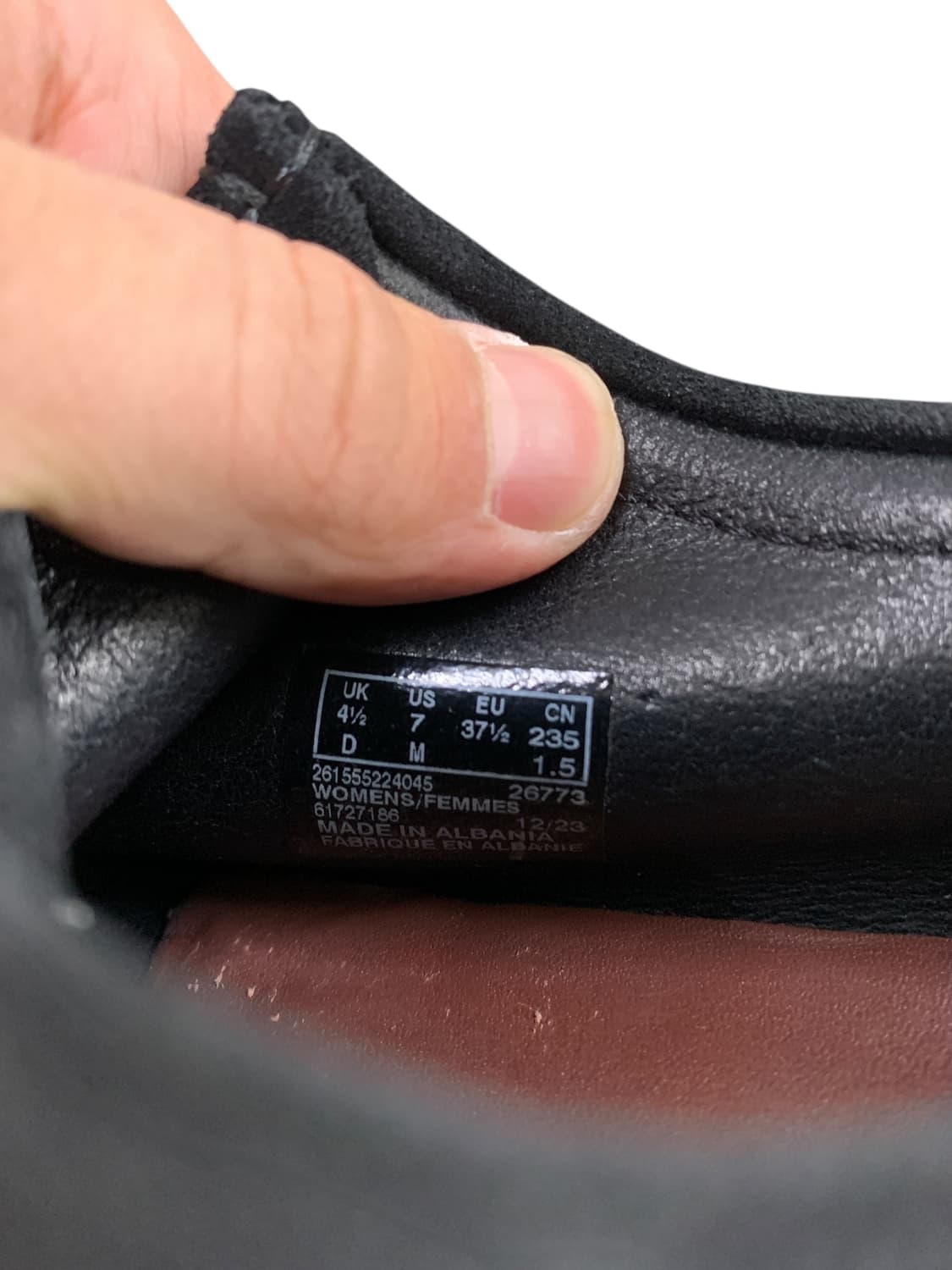 클락스 왈라비 스웨이드 블랙 235 (Gr-3232) 상품이미지10