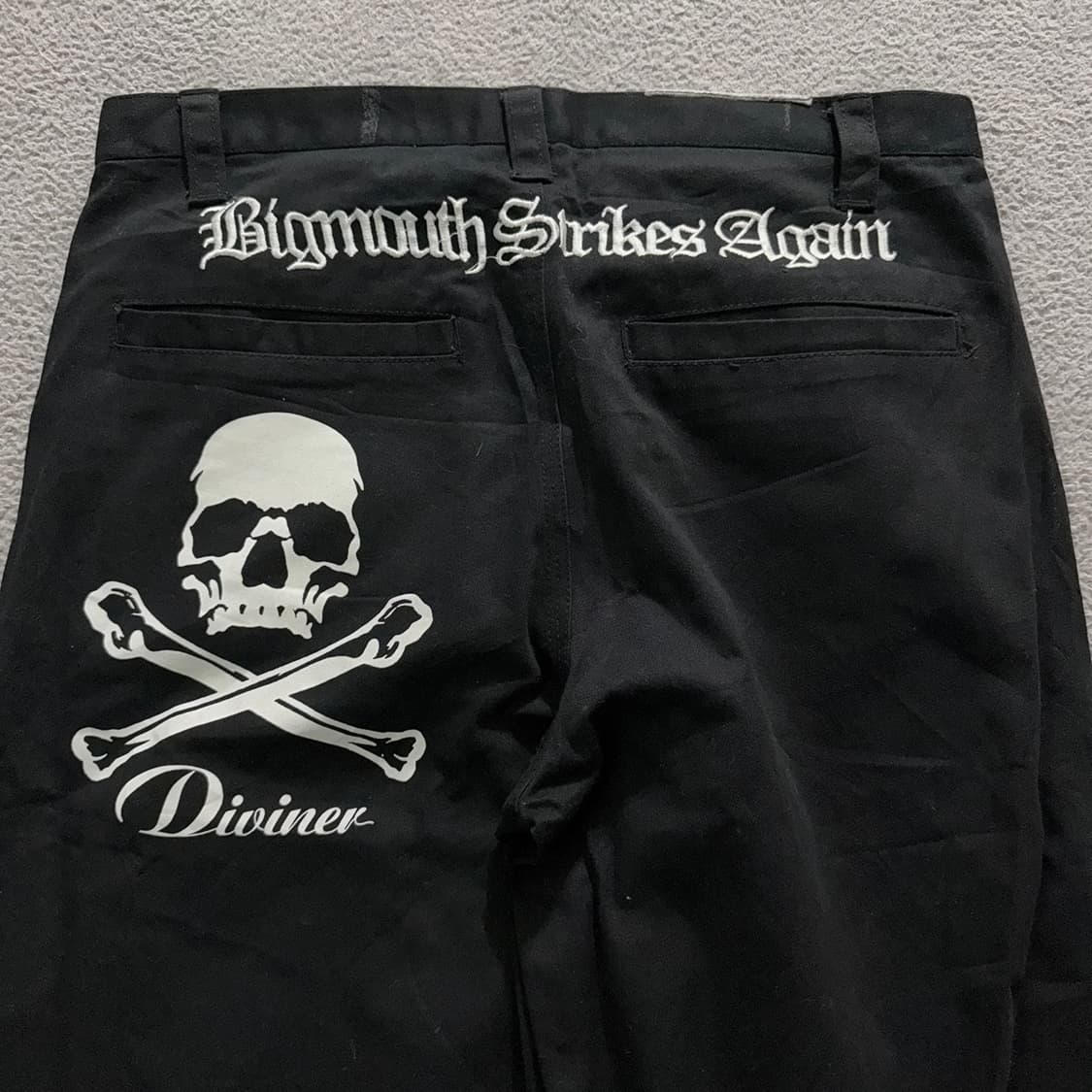 Skull detail pants 상품이미지2