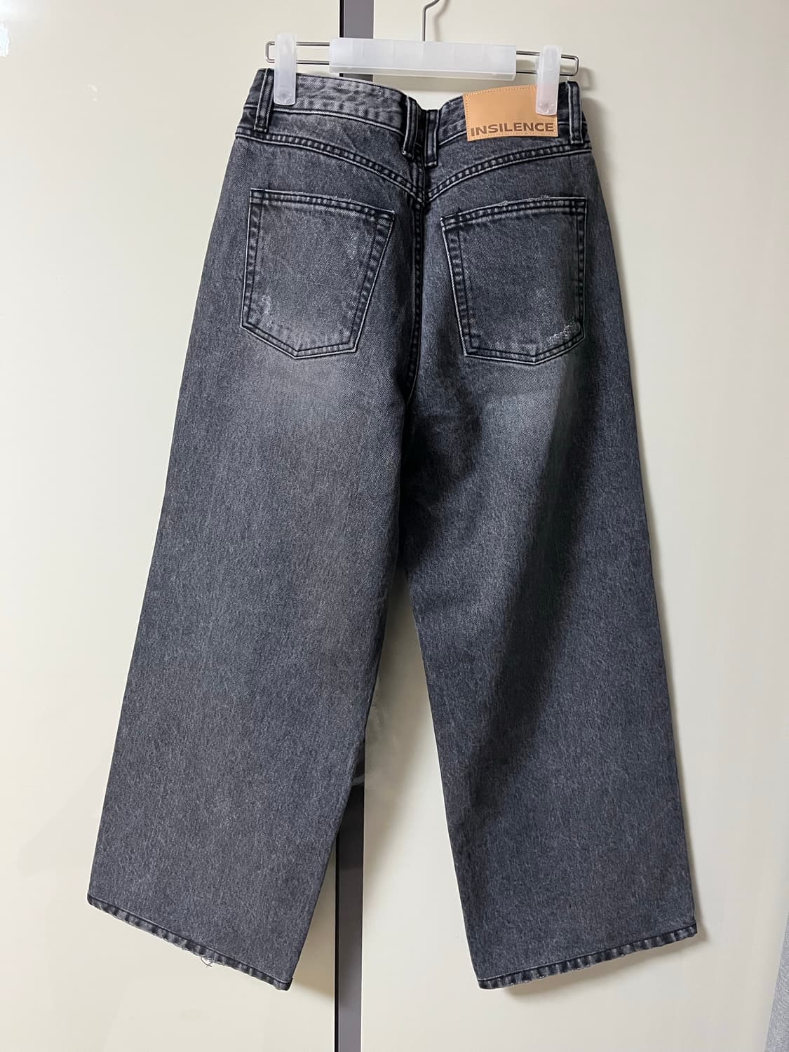 인사일런스 로우 웨이스트 와이드진 상품이미지5