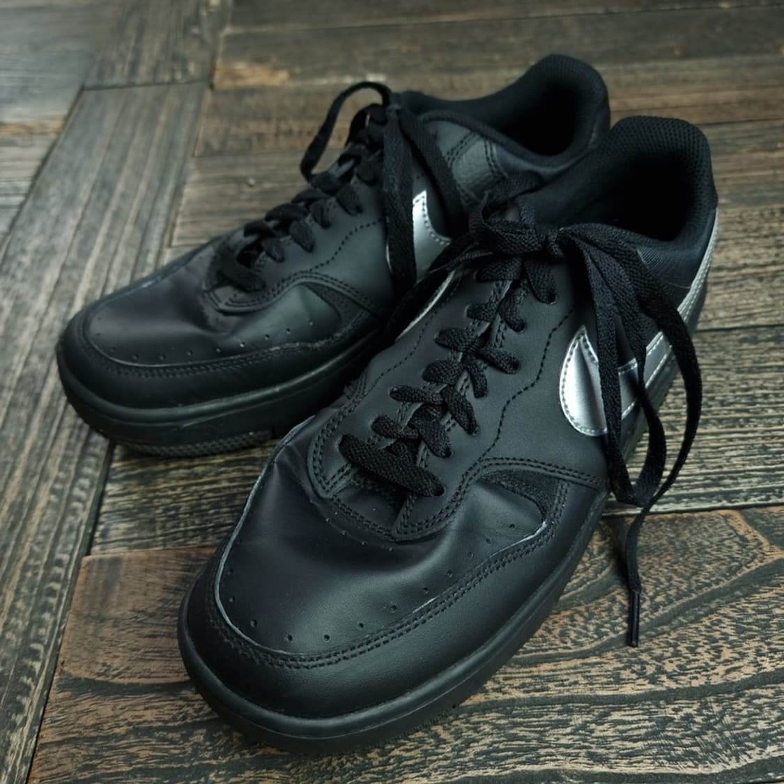 [나이키] 실버 스우시 감마 포스 블랙 9779 상품이미지1