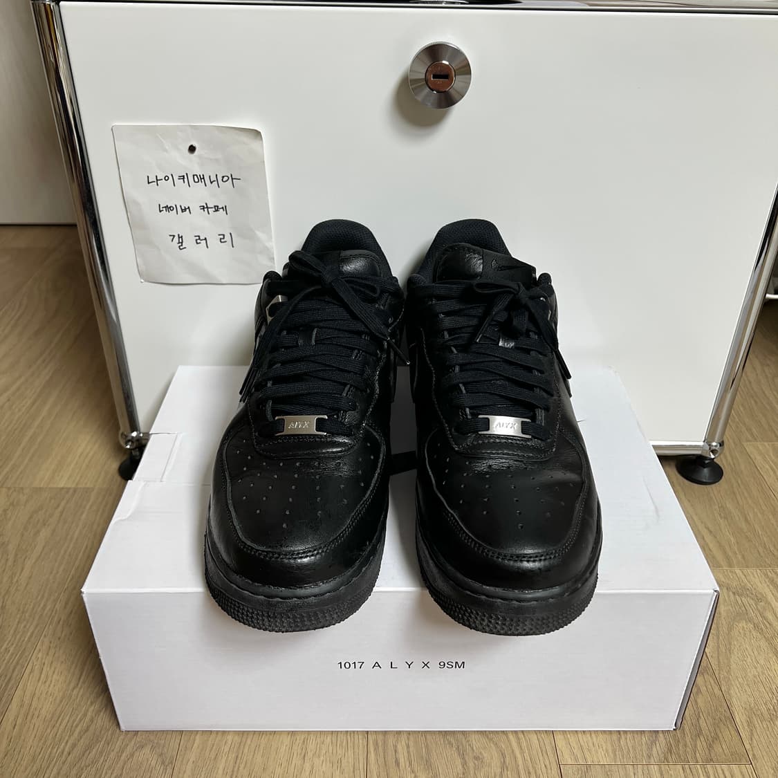 [270] 나이키 × 1017 알릭스 9SM 에어포스 1 로우 SP 블랙 상품이미지7