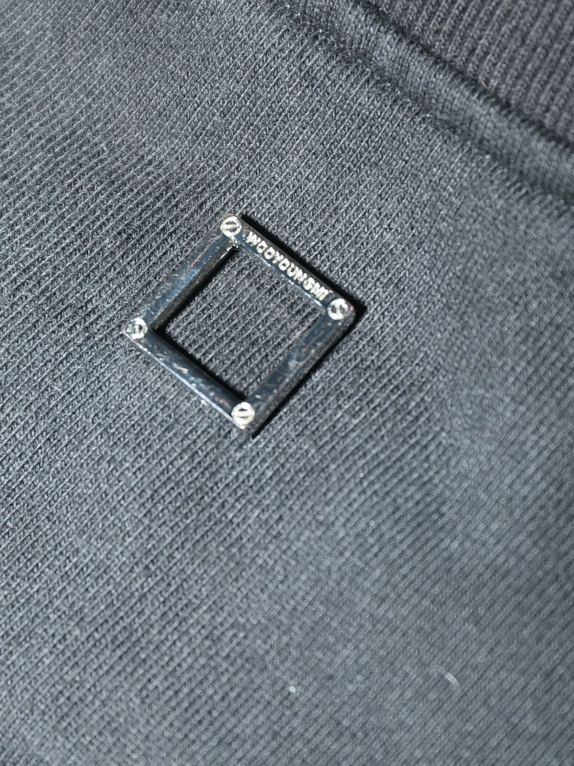 [정품]우영미 플라워 프린팅 블랙 맨투맨 상품이미지6