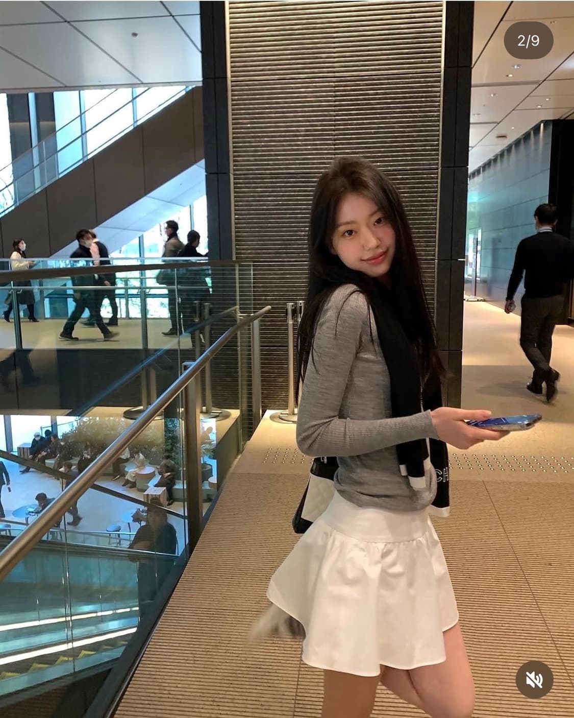 르플레인 모브 스커트 s (택O) 상품이미지4