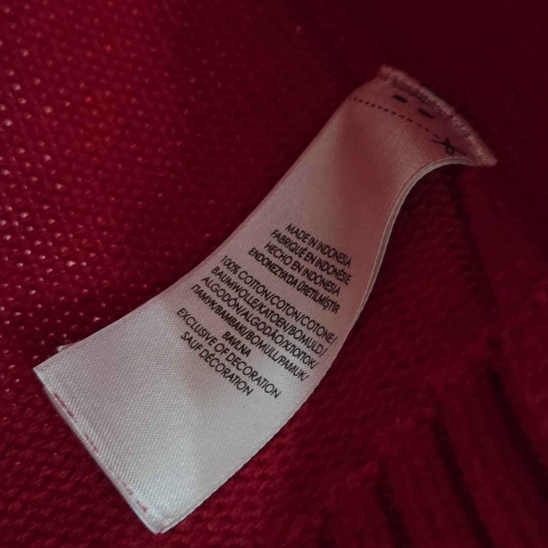 폴로랄프로렌 키즈 풀오버 하프집업 니트 S/8 상품이미지4