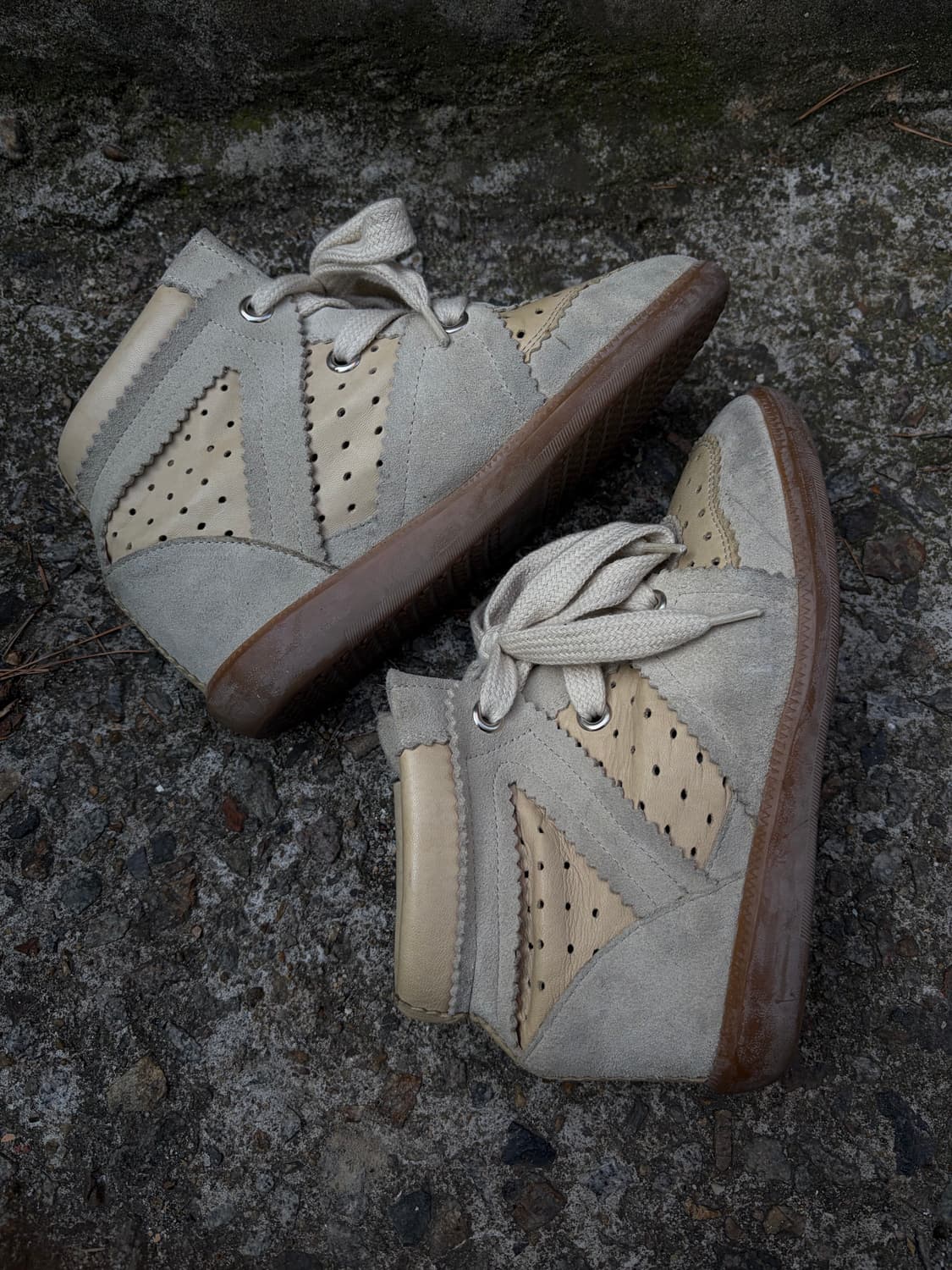 이자벨마랑 베티 바비 웨지 스니커즈 상품이미지2