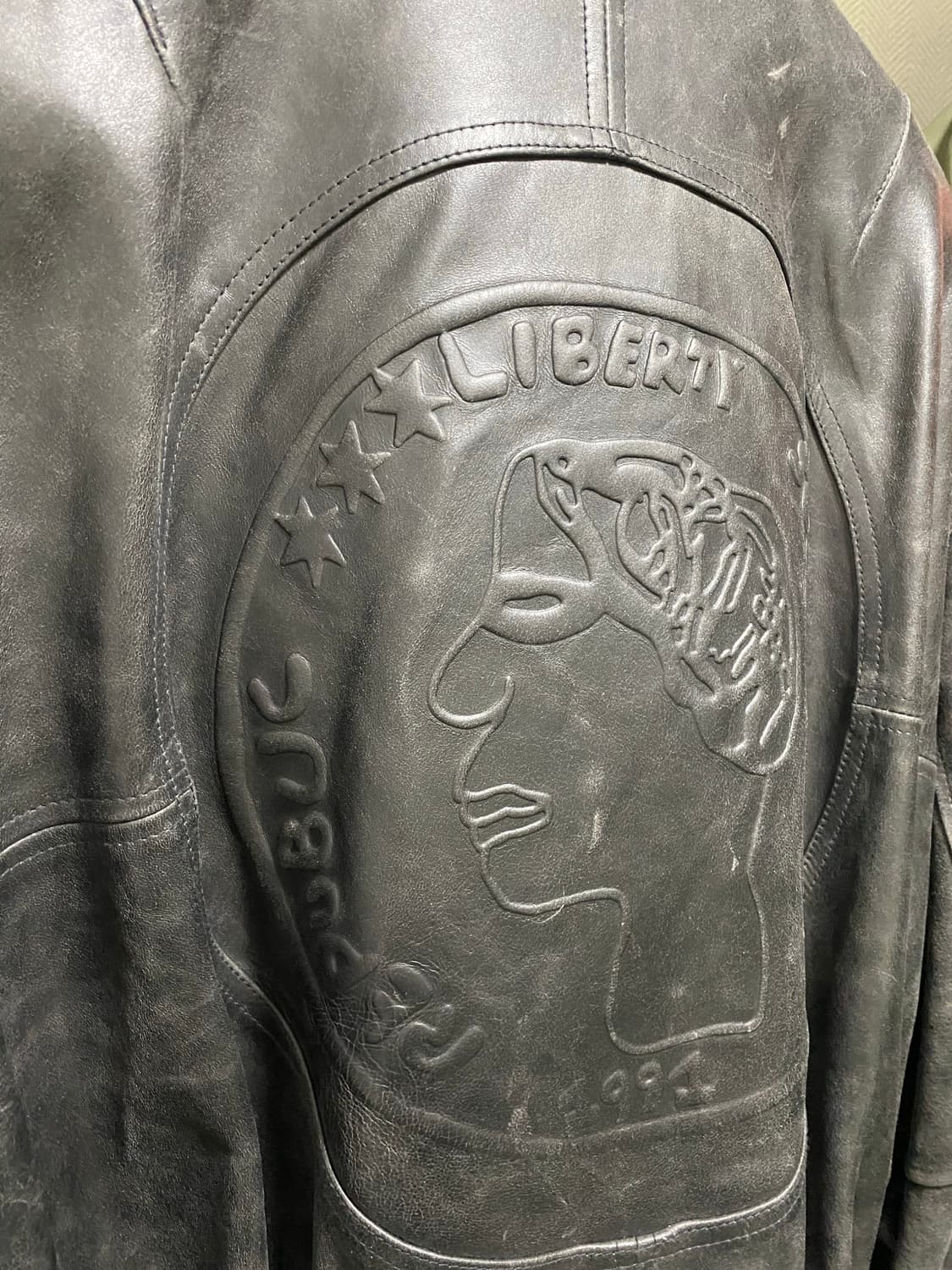 stu 행크 가죽자켓 m 상품이미지4