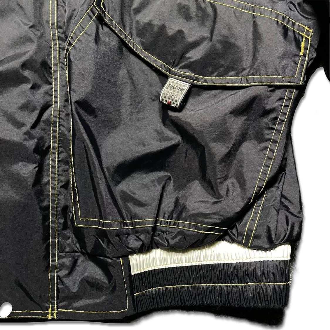 옐로우콘 나일론 레이싱 봄버 상품이미지5