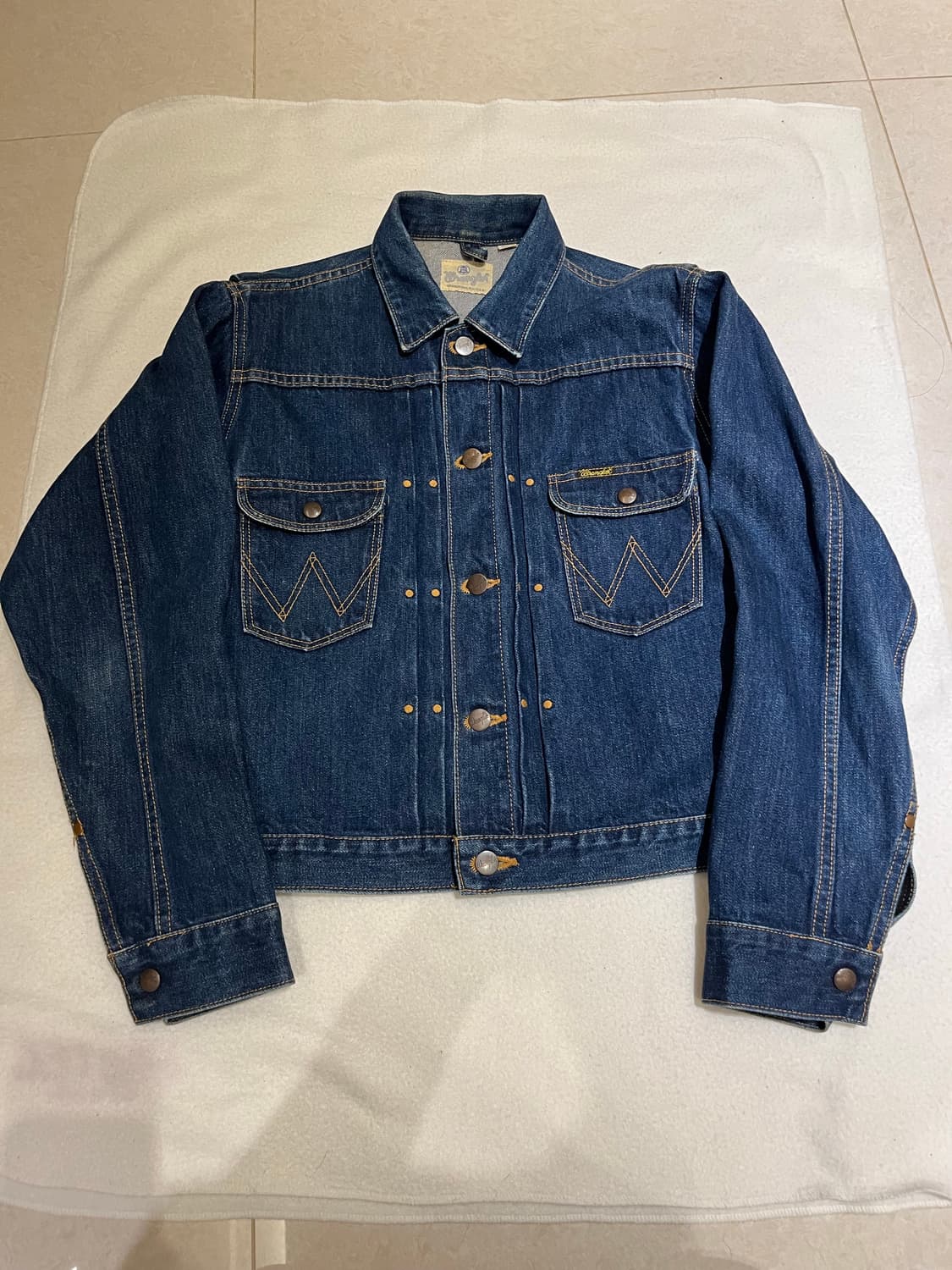 랭글러 11MJ 일본 복각판 청자켓 상품이미지1