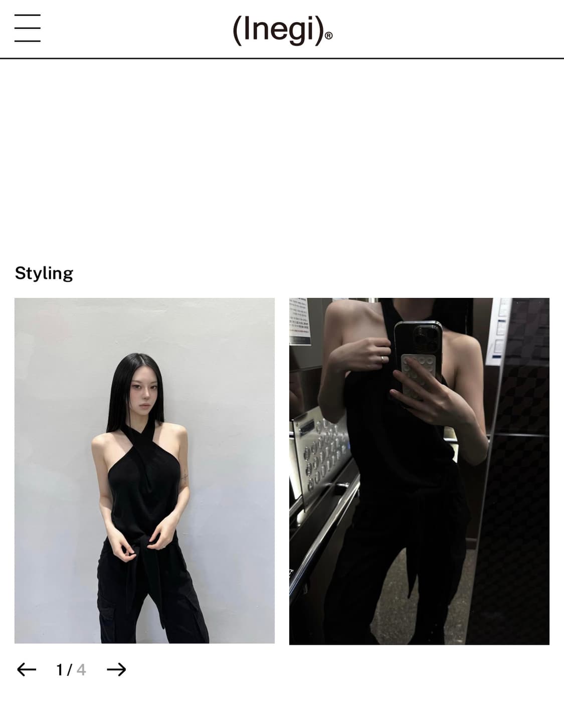 이네기 제니홀터 탑 상품이미지3