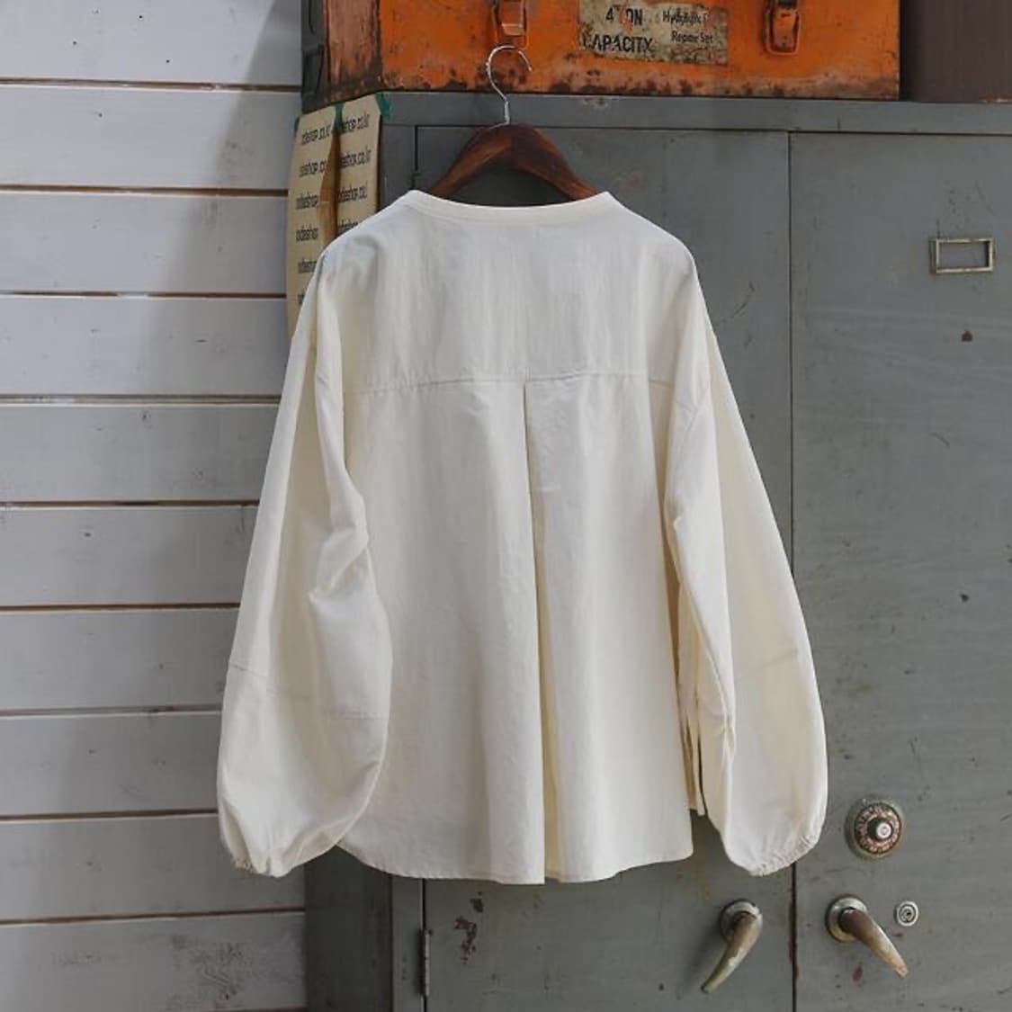 green label relaxing 오버핏 블라우스  상품이미지3