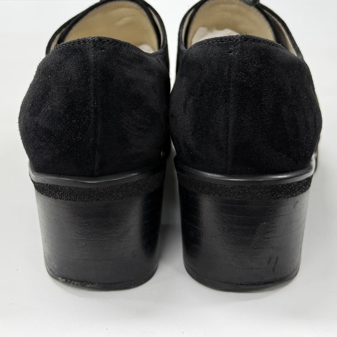 90s Margaret Howell moc toe mid heel 상품이미지7