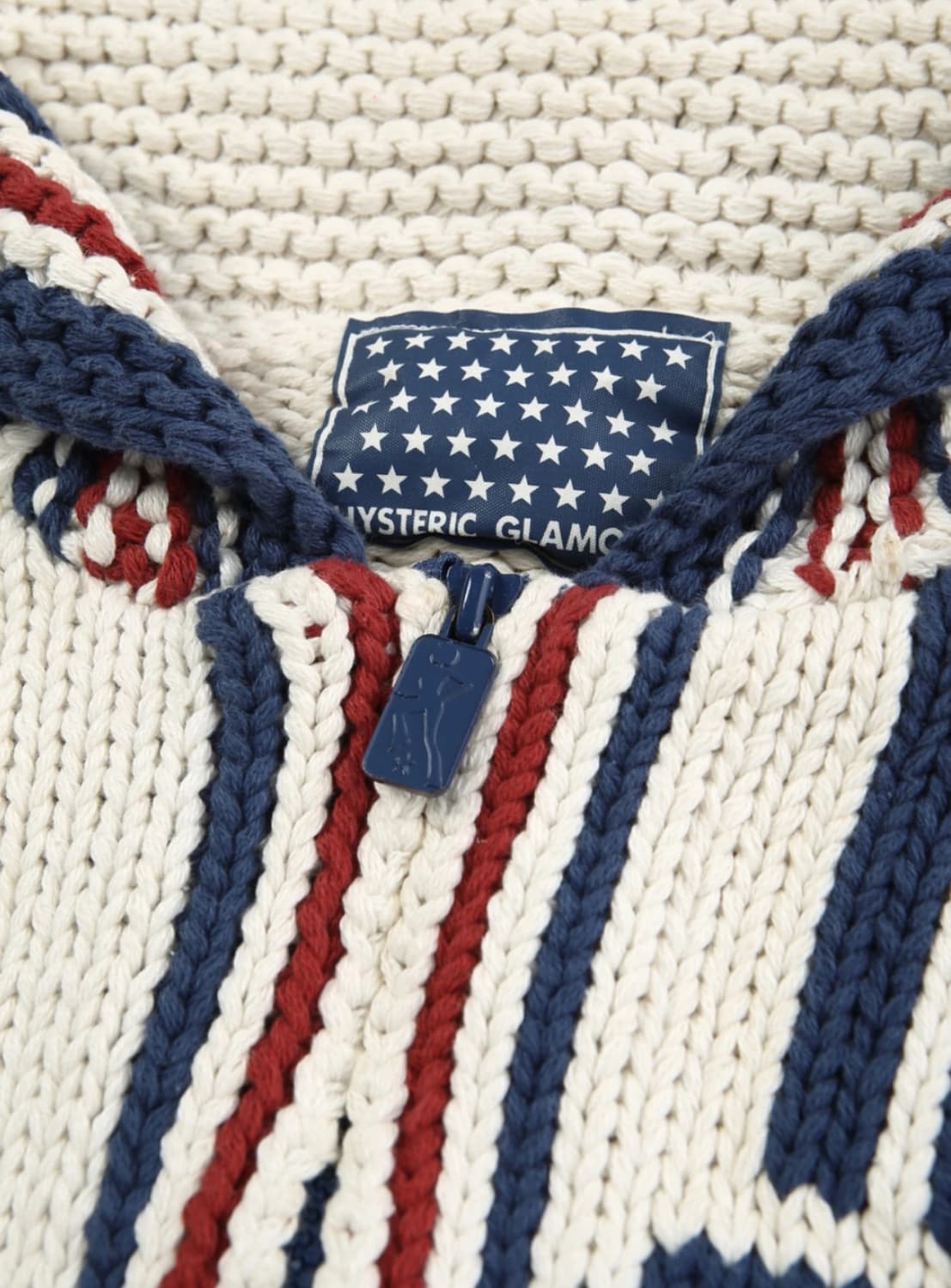 히스테릭글래머 니트집업 상품이미지4