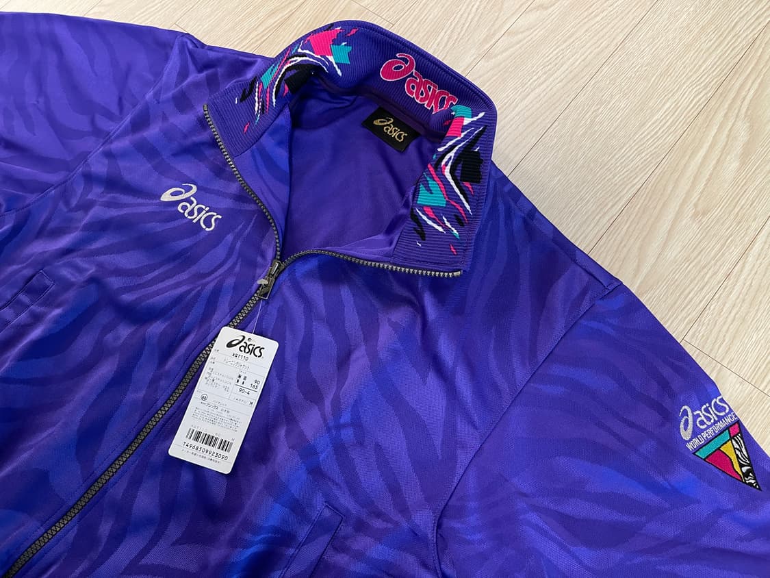 아식스 지브라 90s 올드 트랙탑 저지 셋업 2번 ASICS OLD 상품이미지3