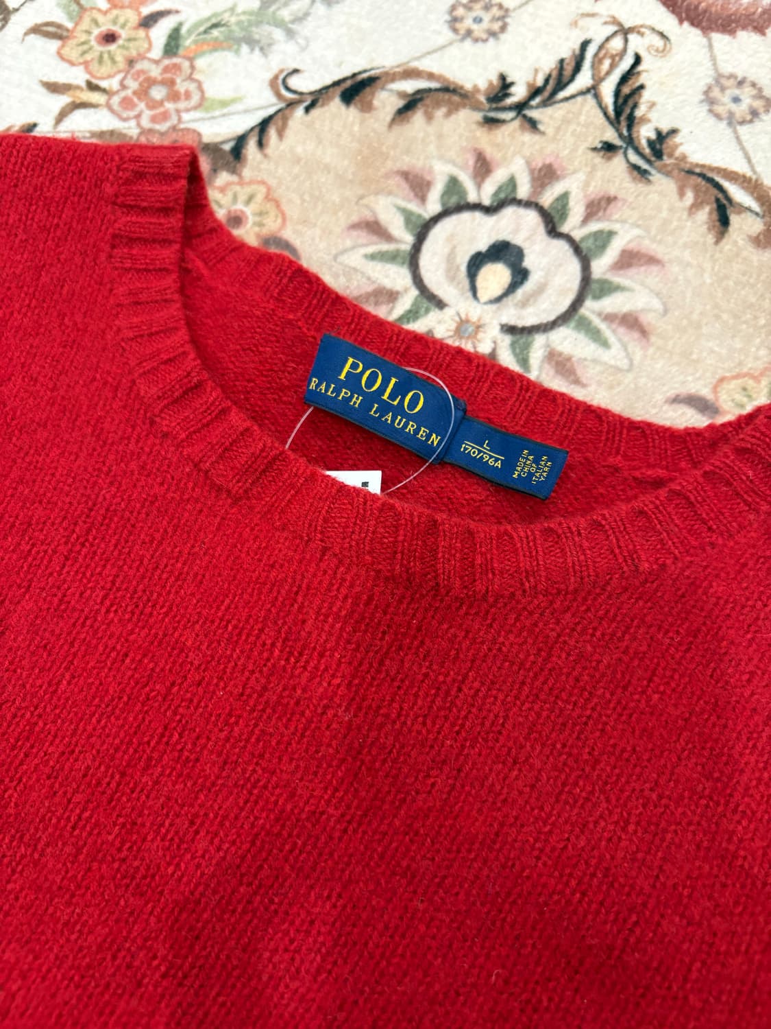 폴로 캐시미어 혼방 니트 상품이미지3