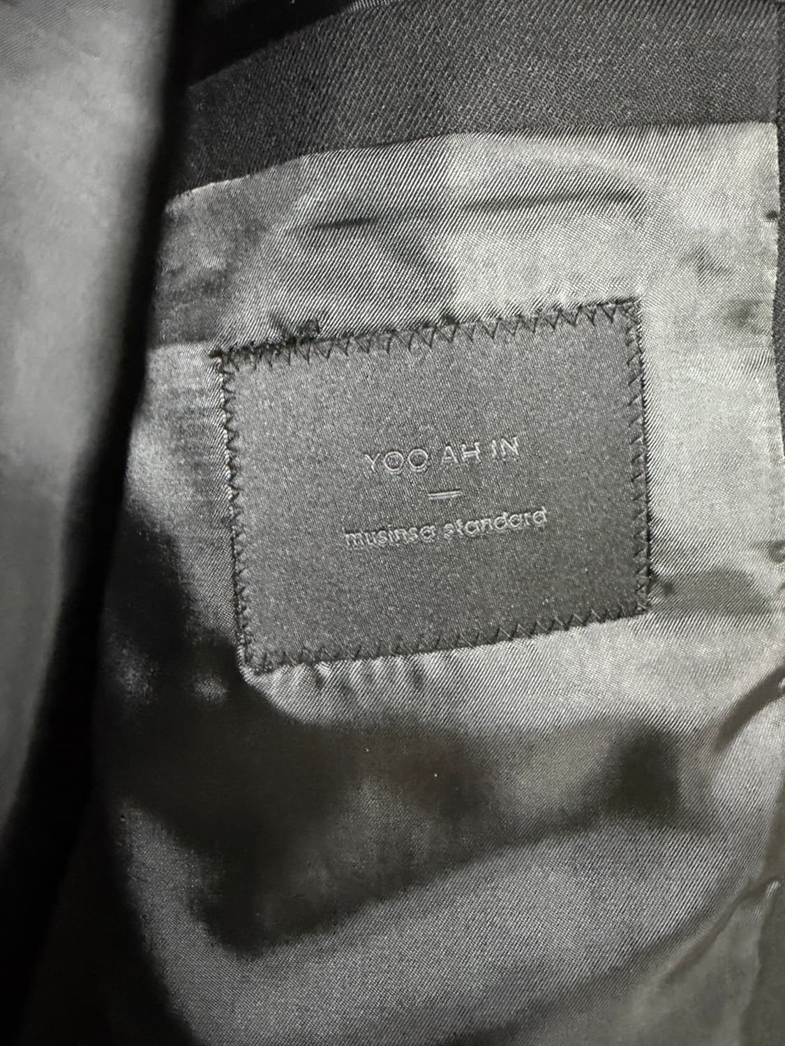 XL)무신사x유아인 울블렌드 빅대디 블레이저 상품이미지2