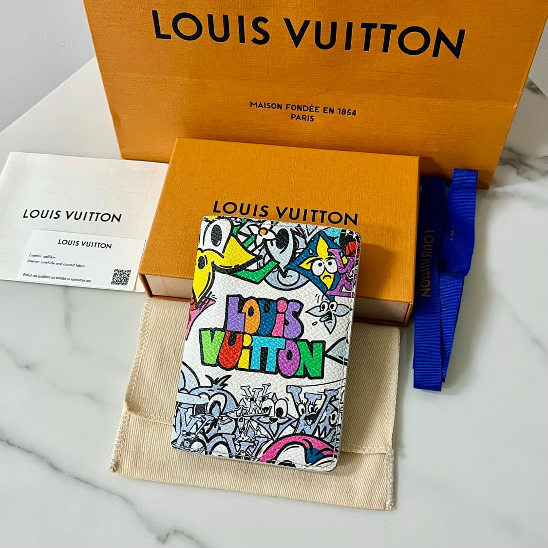 [A급/한정판] 루이비통 코믹스 포켓 오거나이저 카드지갑 M82024 상품이미지10