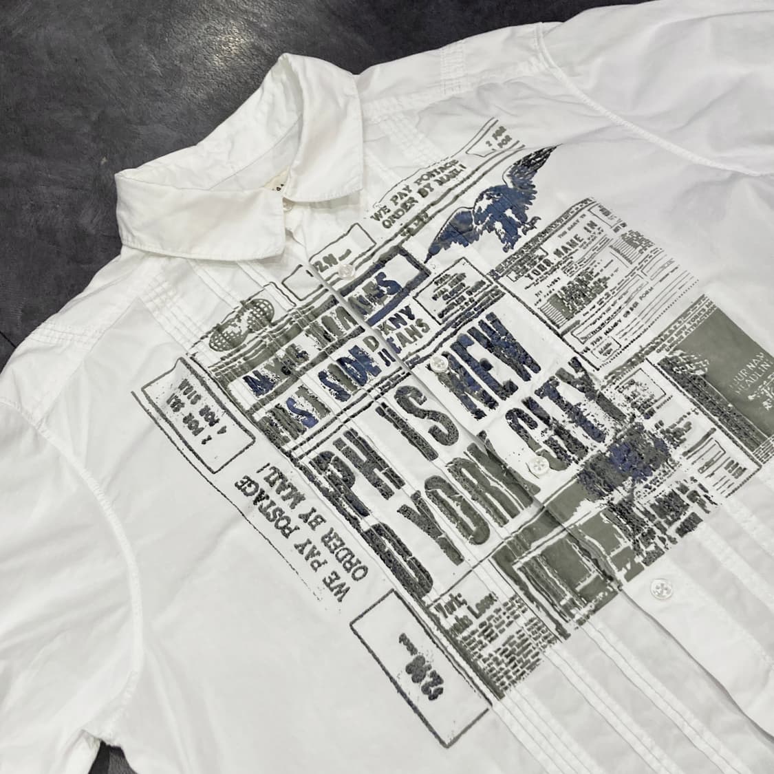 [IM] DKNY Jeans 그래픽 프린팅 셔츠 상품이미지7