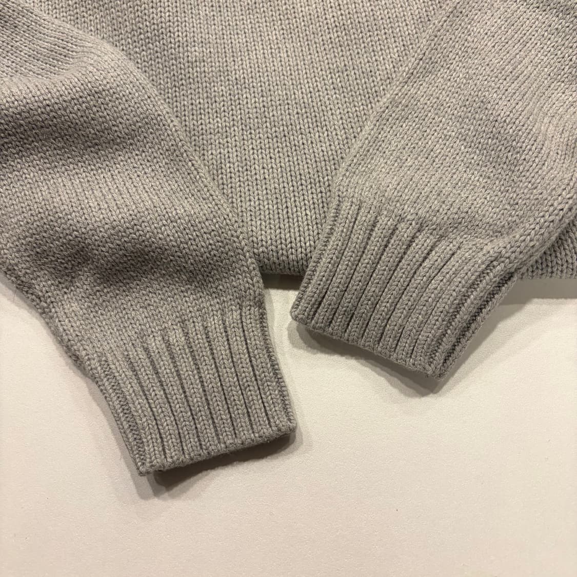 [L] 폴로 랄프로렌 코튼 니트 스웨터 그레이 B787 상품이미지6