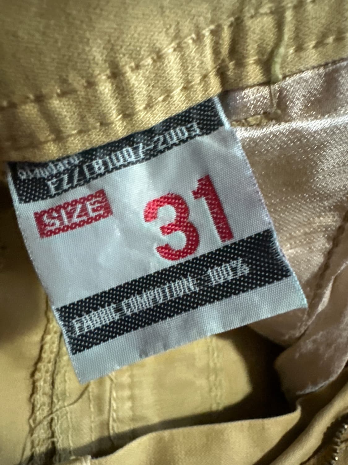 JUNYE JEANS 빈티지 밀리터리 탄창 카고팬츠 31 상품이미지4