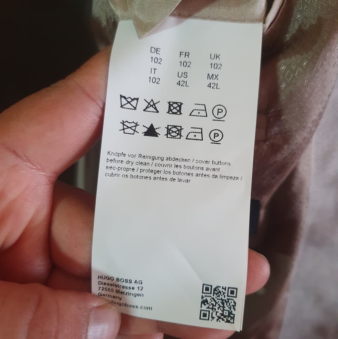휴고보스 울린넨 자켓 102 상품이미지6