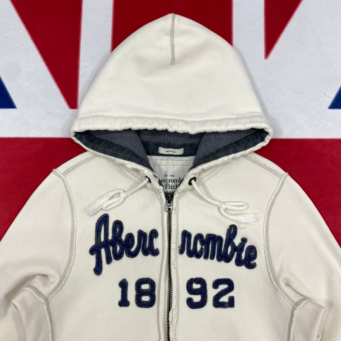 아베크롬비 후드집업 M 상품이미지3
