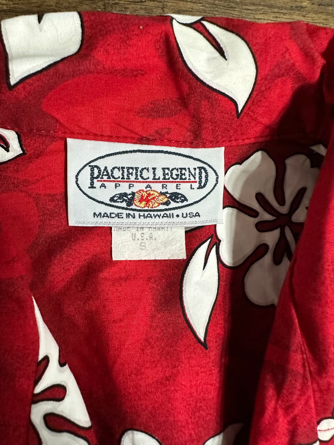 PACIFIC LEGEND made in Hawaii USA 하와이안셔츠 상품이미지5