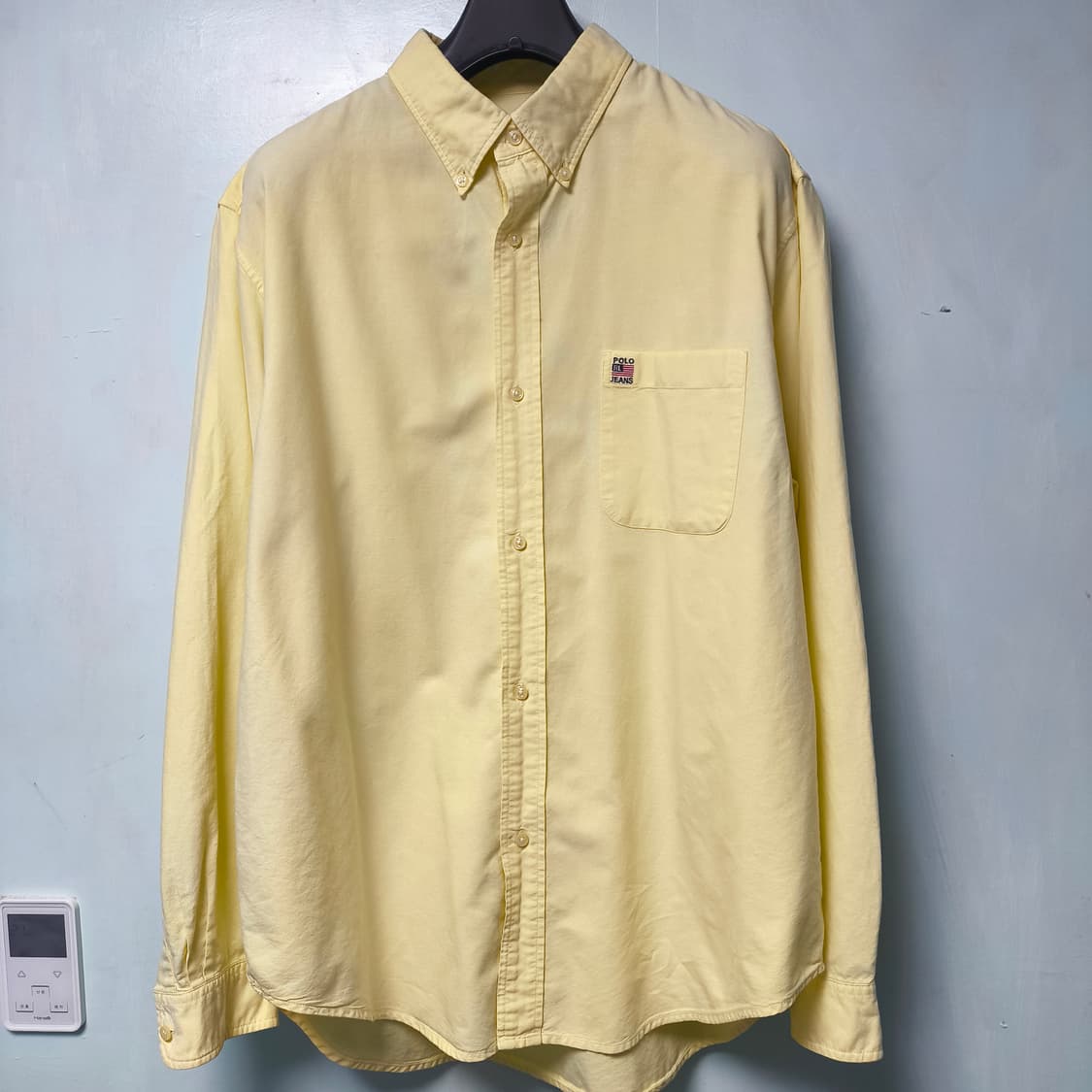 [XL] 폴로 진스 옐로우 옥스포드 셔츠 상품이미지2