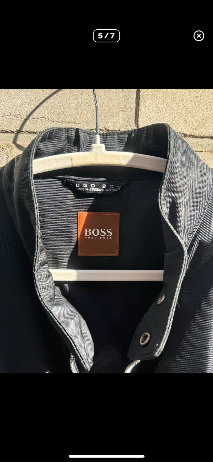 00s hugo boss biker jacket 상품이미지3