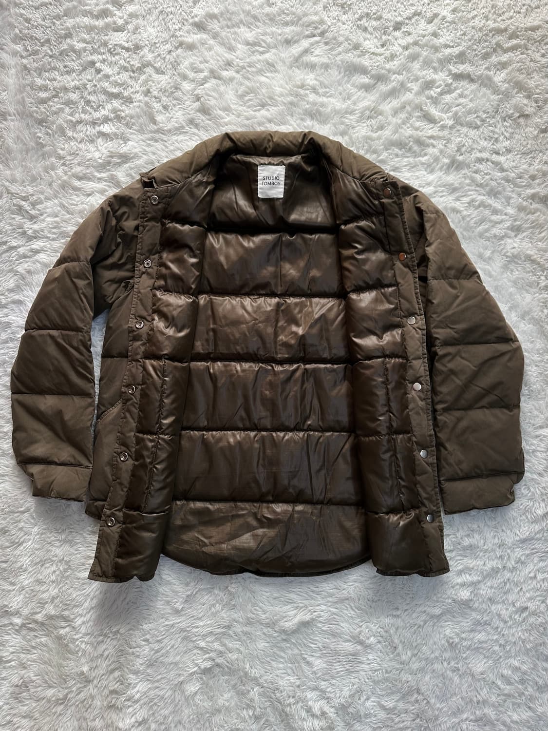 스튜디오 톰보이 숏 패딩 F (100) 상품이미지2