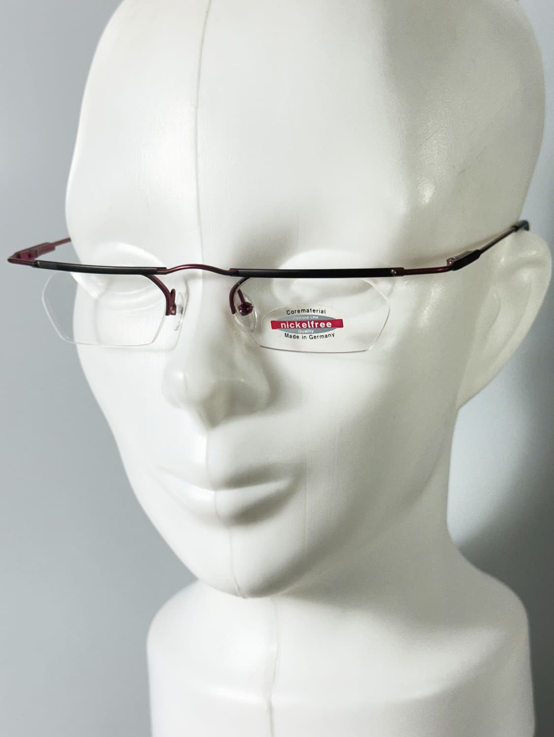 90s 독일제 세미 하프림 와이어 프레임 빈티지 안경 상품이미지8